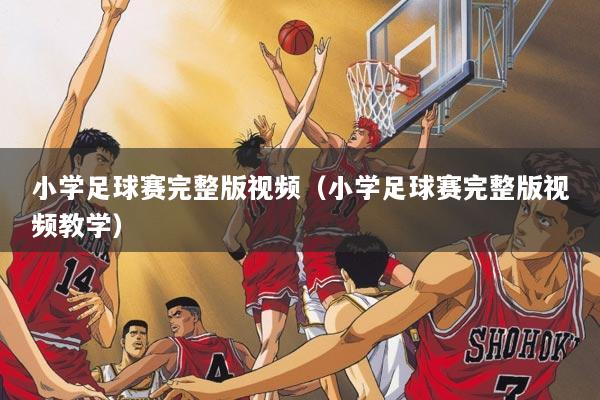 小学足球赛完整版视频（小学足球赛完整版视频教学）
