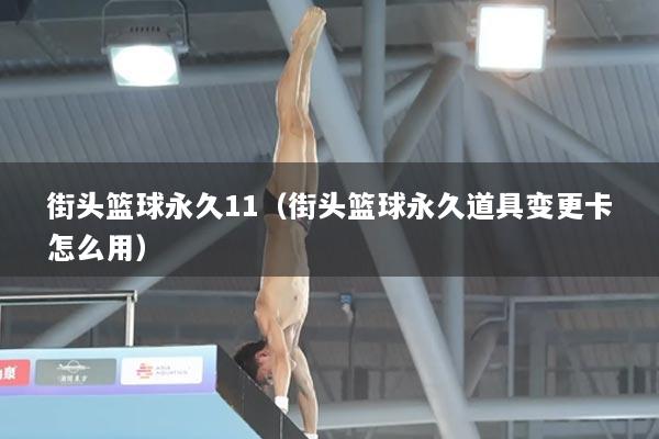 街头篮球永久11（街头篮球永久道具变更卡怎么用）